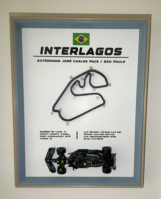 Quadro Interlagos 2021 – A Vitória Épica de Lewis Hamilton