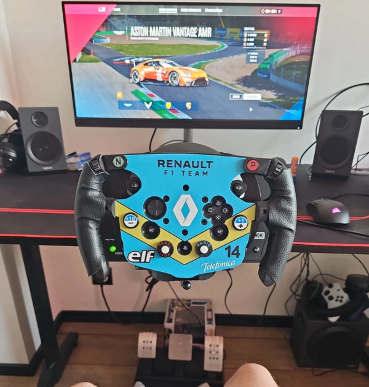 Fernando Alonso Renaut Thrustmaster T300RS