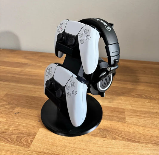 Suporte para headset + 2 comandos
